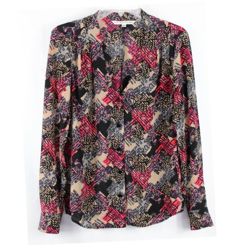 Trina Turk Button up blouse